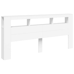 LED Kopfteil Weiß 220 cm