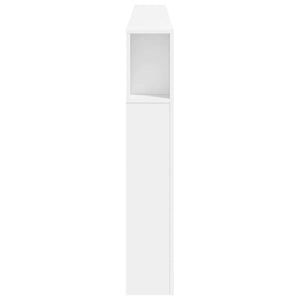 LED Kopfteil Weiß 220 cm