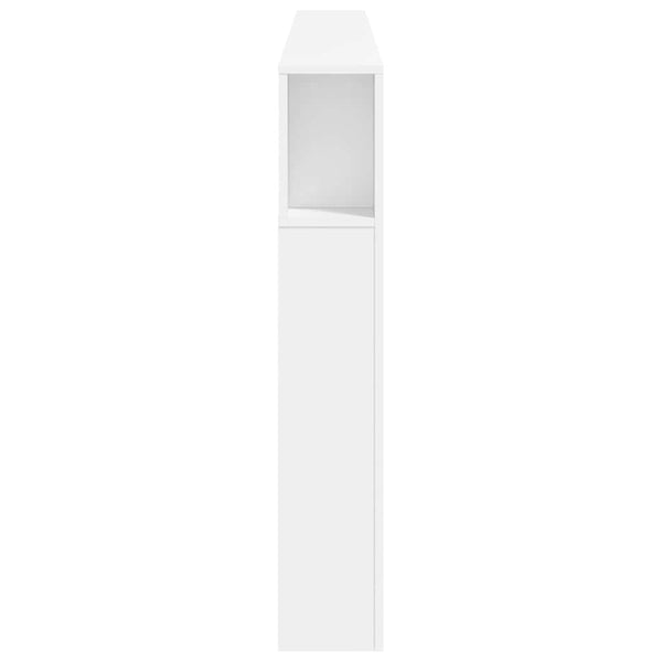 LED Kopfteil Weiß 220 cm