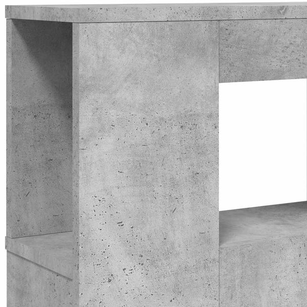 LED Kopfteil Betongrau 220 cm