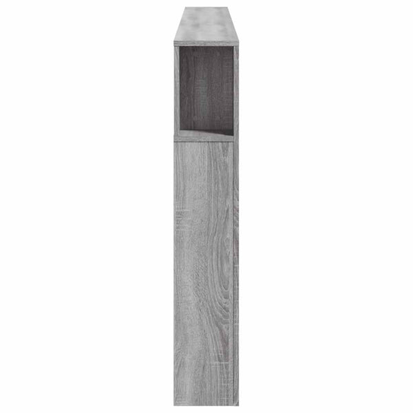 LED Kopfteil Grau Sonoma 220 cm