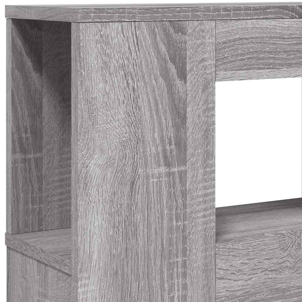 LED Kopfteil Grau Sonoma 220 cm