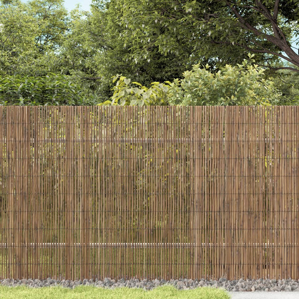 vidaXL Clôture de jardin 500x90 cm Canisse en roseau