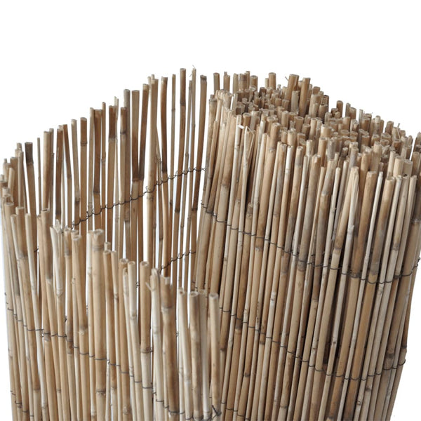 vidaXL Clôture de jardin 500x80 cm Roseau