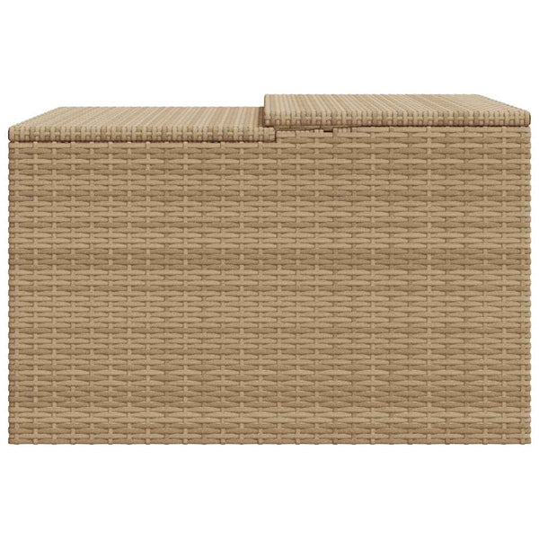 Mähroboter Garage Beige Poly Rattan