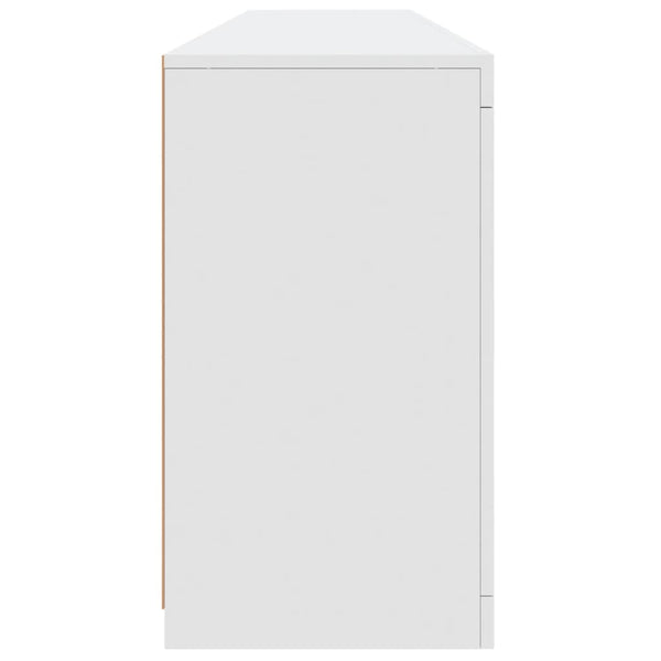 Sideboard mit LED Weiß 181,5 cm