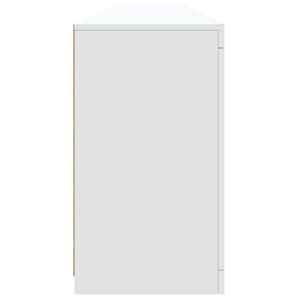 Sideboard mit LED Weiß 202 cm
