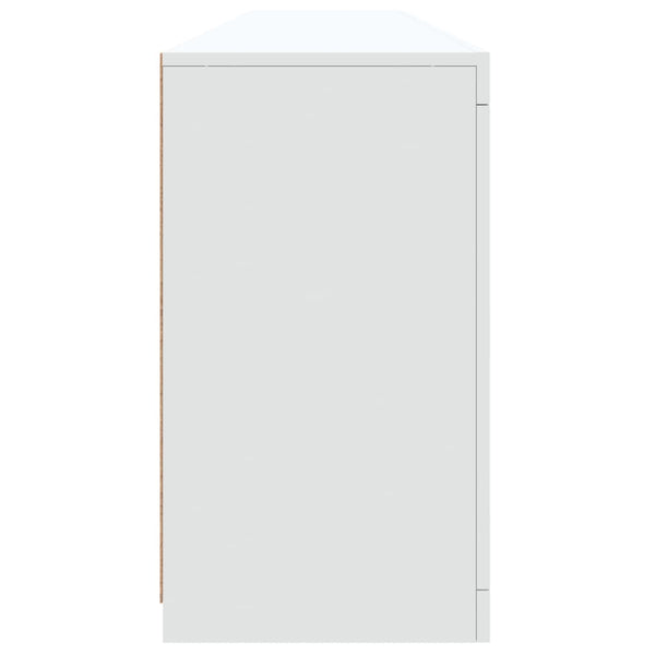 Sideboard mit LED Weiß 202 cm