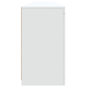 Sideboard mit LED Weiß 283 cm