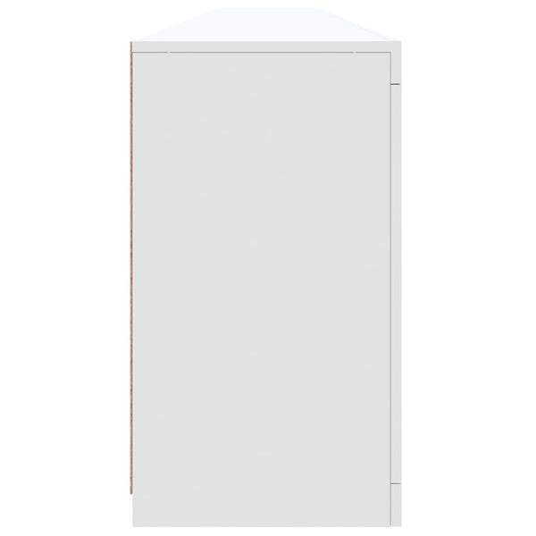 Sideboard mit LED Weiß 283 cm