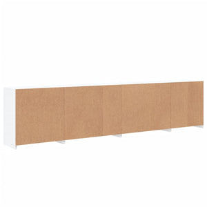 Sideboard mit LED Weiß 283 cm