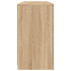 Sideboard mit LED Sonoma-Eiche 142,5 cm