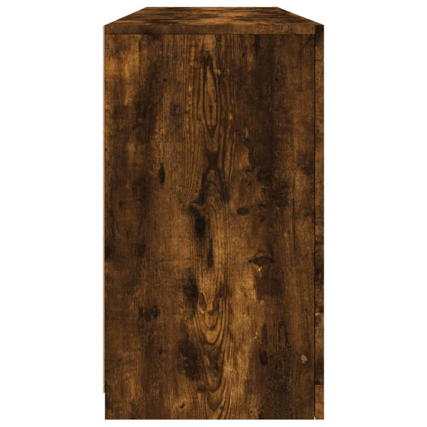Sideboard mit LED Räuchereiche 163 cm