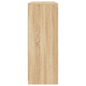 Sideboards mit LED Sonoma-Eiche 3er Set