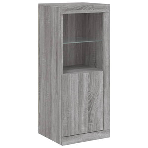 Sideboards mit LED Grau Sonoma Holz