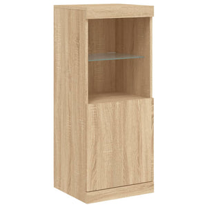 Sideboard mit LED Sonoma-Eiche 162 cm