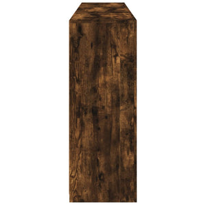 Sideboard mit LED-Leuchten Räuchereiche 162 cm