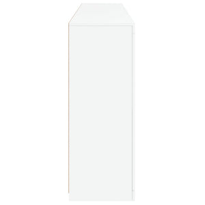Sideboard mit LED-Leuchten, Weiß, 181,5 cm