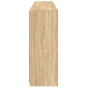 Sideboard Sonoma-Eiche mit LED-Leuchten, 181,5 cm