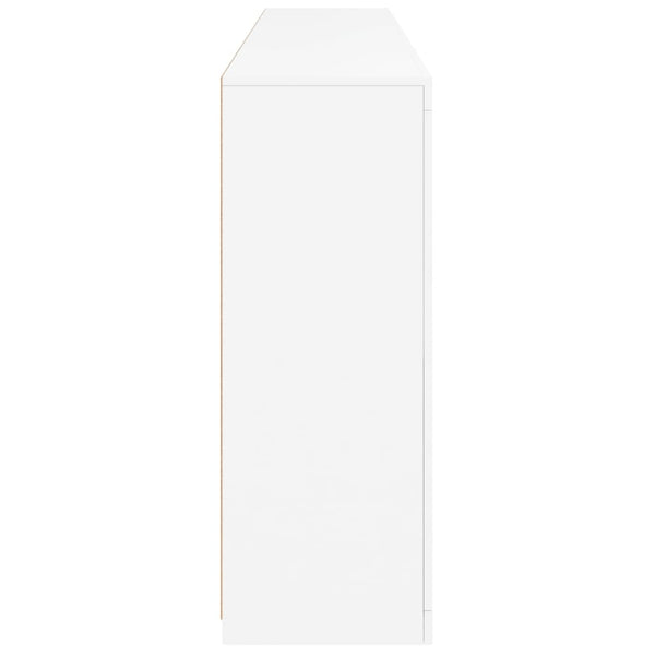 Sideboard mit LED Weiß 202x37x100 cm