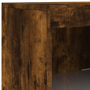 Sideboard mit LED Räuchereiche 202 cm