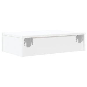 TV-Schrank Weiß mit LED 60 cm