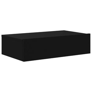 TV-Schrank mit LED Schwarz 60 cm