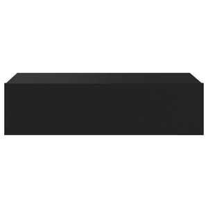 TV-Schrank mit LED Schwarz 60 cm