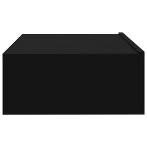 TV-Schrank mit LED Schwarz 60 cm