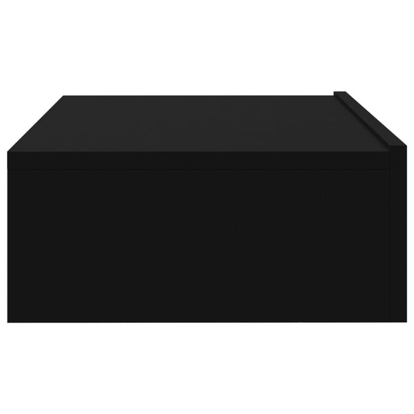 TV-Schrank mit LED Schwarz 60 cm