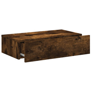 TV-Schrank mit LED Räuchereiche 60 cm