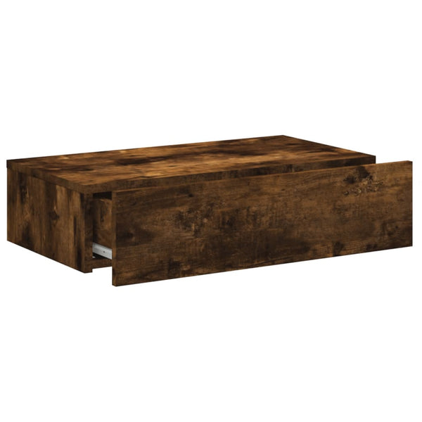 TV-Schrank mit LED Räuchereiche 60 cm