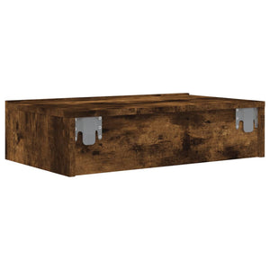 TV-Schrank mit LED Räuchereiche 60 cm