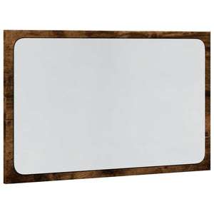 LED Badspiegel Sonoma Eiche 60 cm