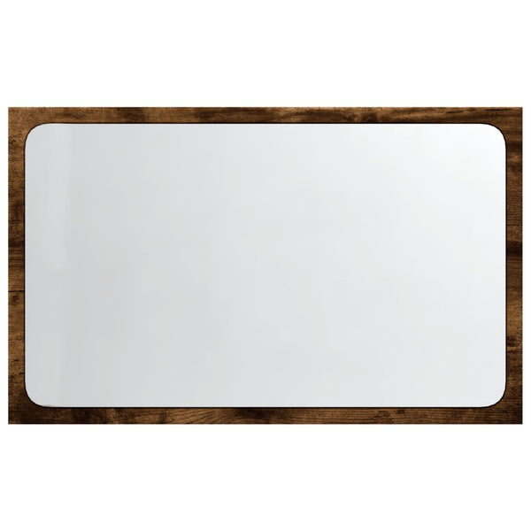 LED Badspiegel Sonoma Eiche 60 cm