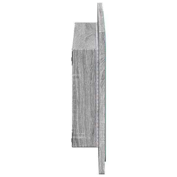 Badspiegel Grau Sonoma 60 cm