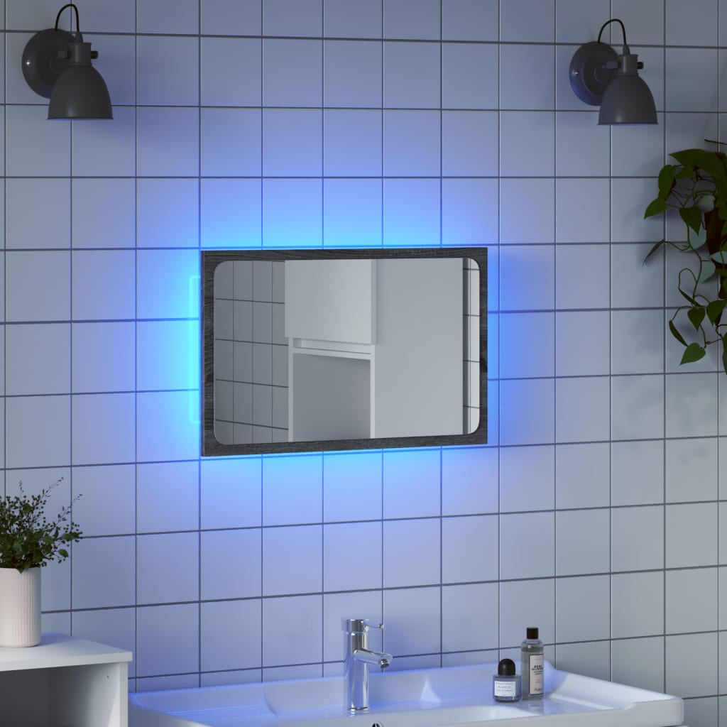 Badspiegel Grau Sonoma 60 cm