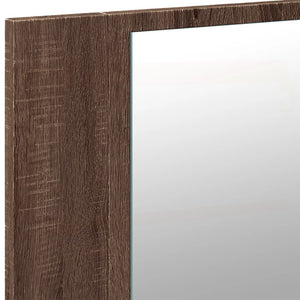 LED-Spiegelschrank Eichenoptik 80 cm