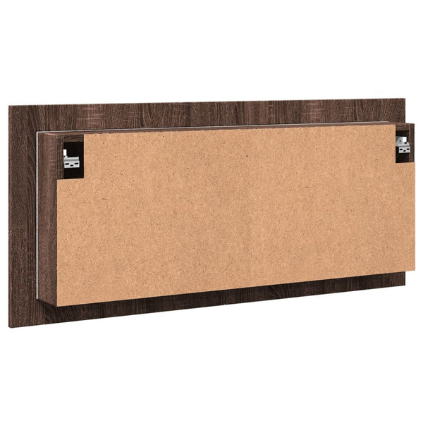LED-Spiegelschrank Eiche 100x45 cm