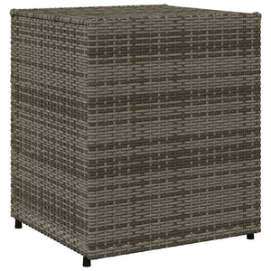 Gartenschrank Grau Poly Rattan 55x59x69cm