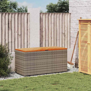 Gartentruhe Grau 110x50x54cm