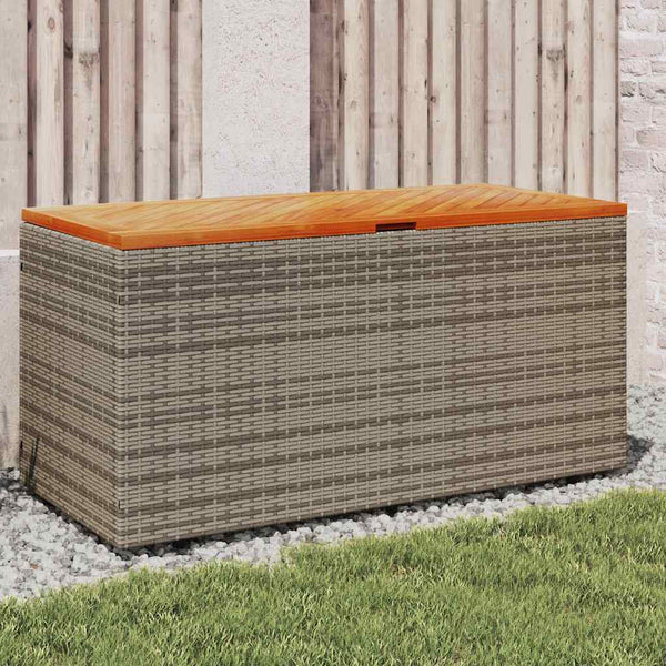 Gartentruhe Grau 110x50x54cm