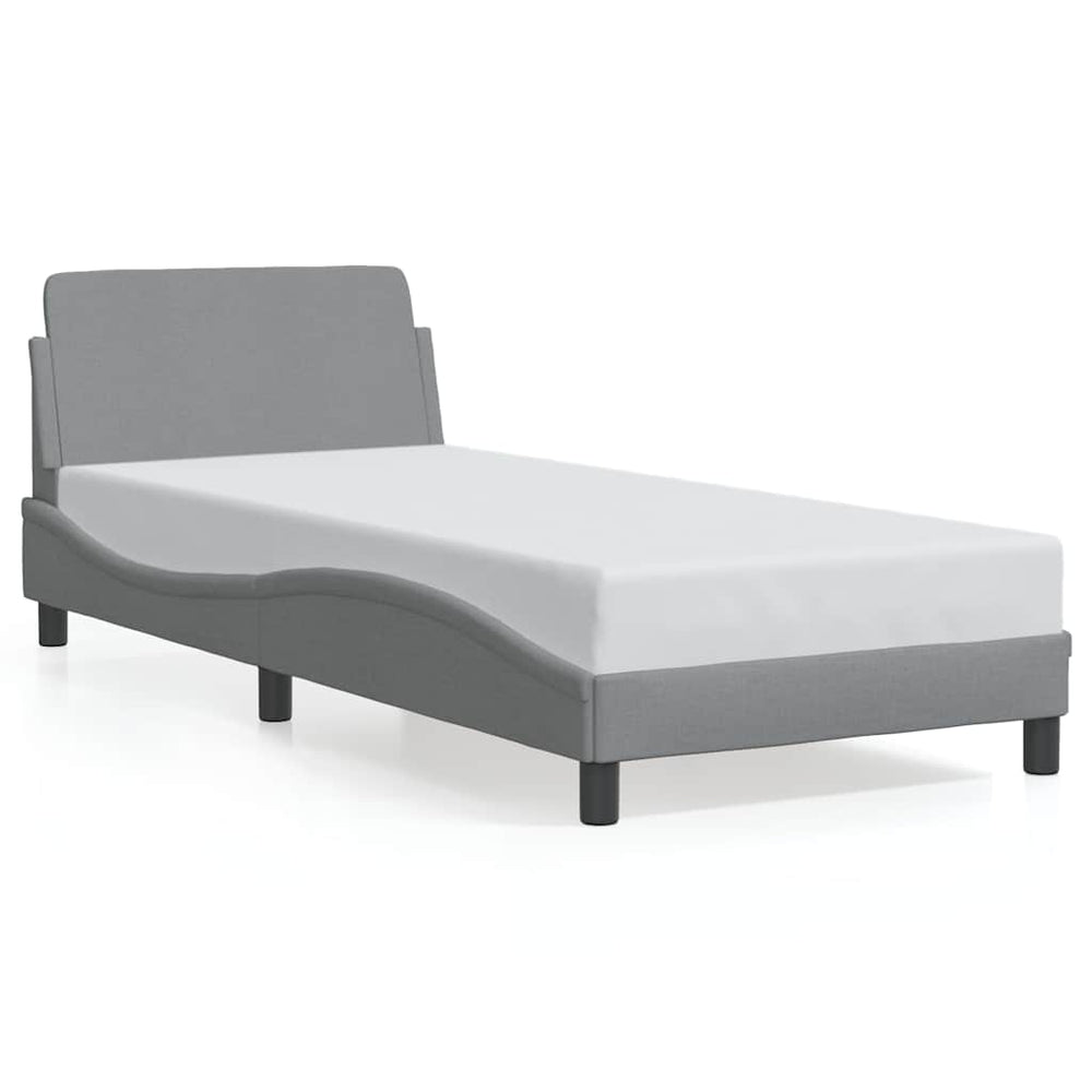 Bettgestell Dover Hellgrau 80x200 cm