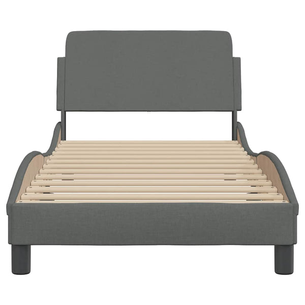 Bettgestell Dover Dunkelgrau 80x200 cm