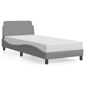 Bettgestell Dover Hellgrau 90x190 cm
