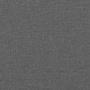 vidaXL Bed Frame "Dover" Dark Grey 90x190 cm Fabric