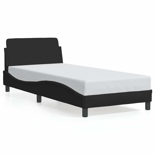 Bettgestell Dover Schwarz 90x190 cm