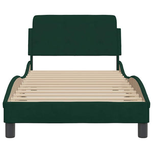 Bettgestell Dover Dunkelgrün 90x190 cm