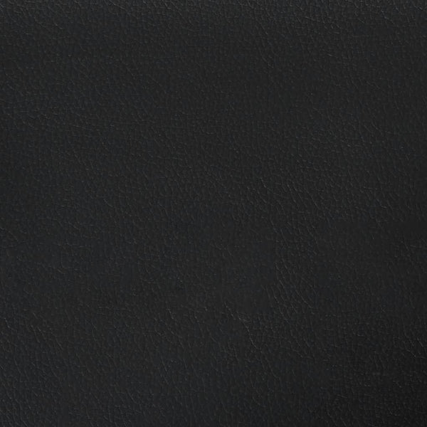 Bettgestell Schwarz 90x190 cm Kunstleder