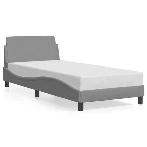 Bettgestell Dover Hellgrau 90x200 cm